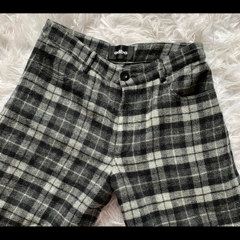 Vintage Odbo wool silk lined pants